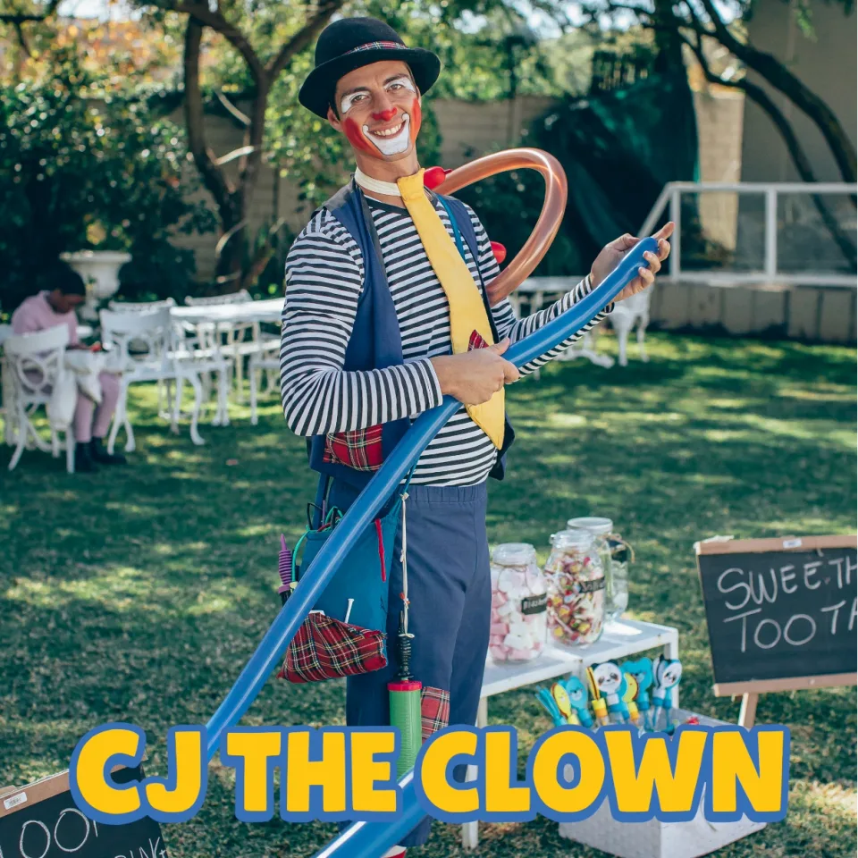 Balloon sculpture by CJ the Clown