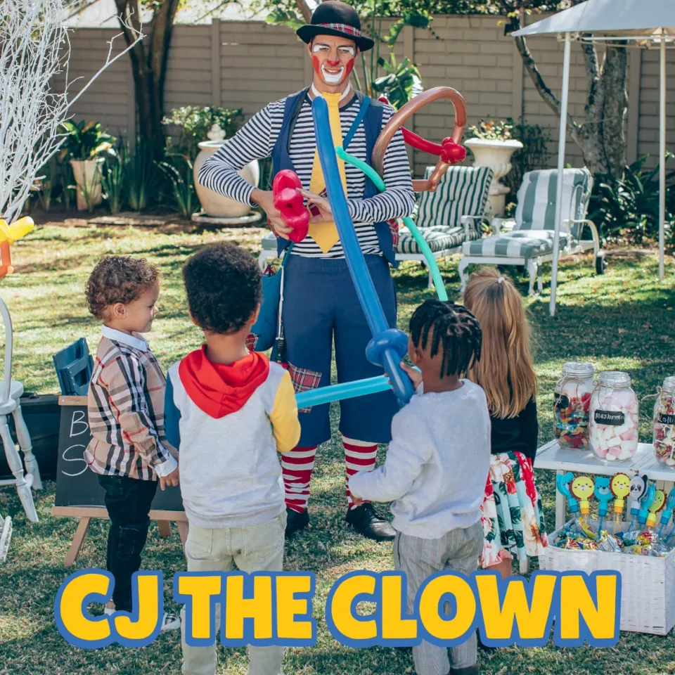 Balloon sculpture by CJ the Clown