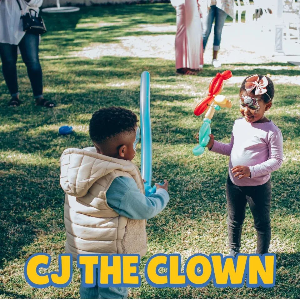 Balloon sculpture by CJ the Clown