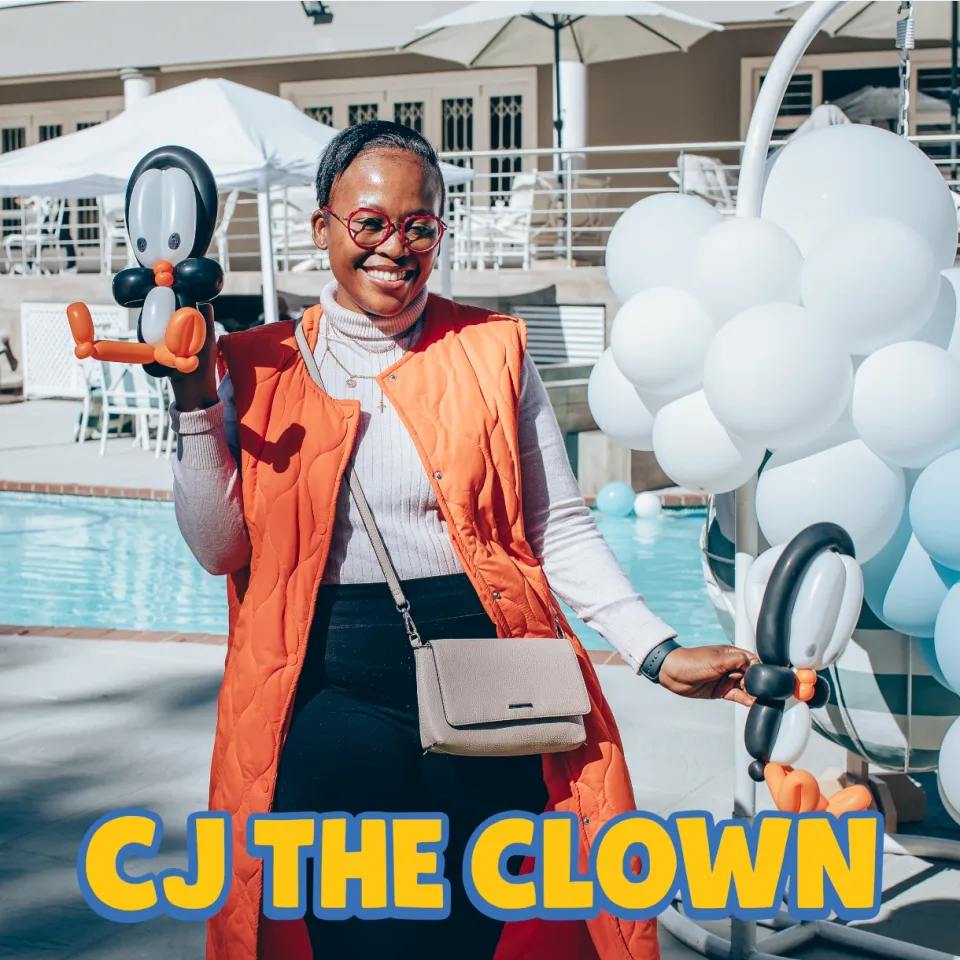 Balloon sculpture by CJ the Clown